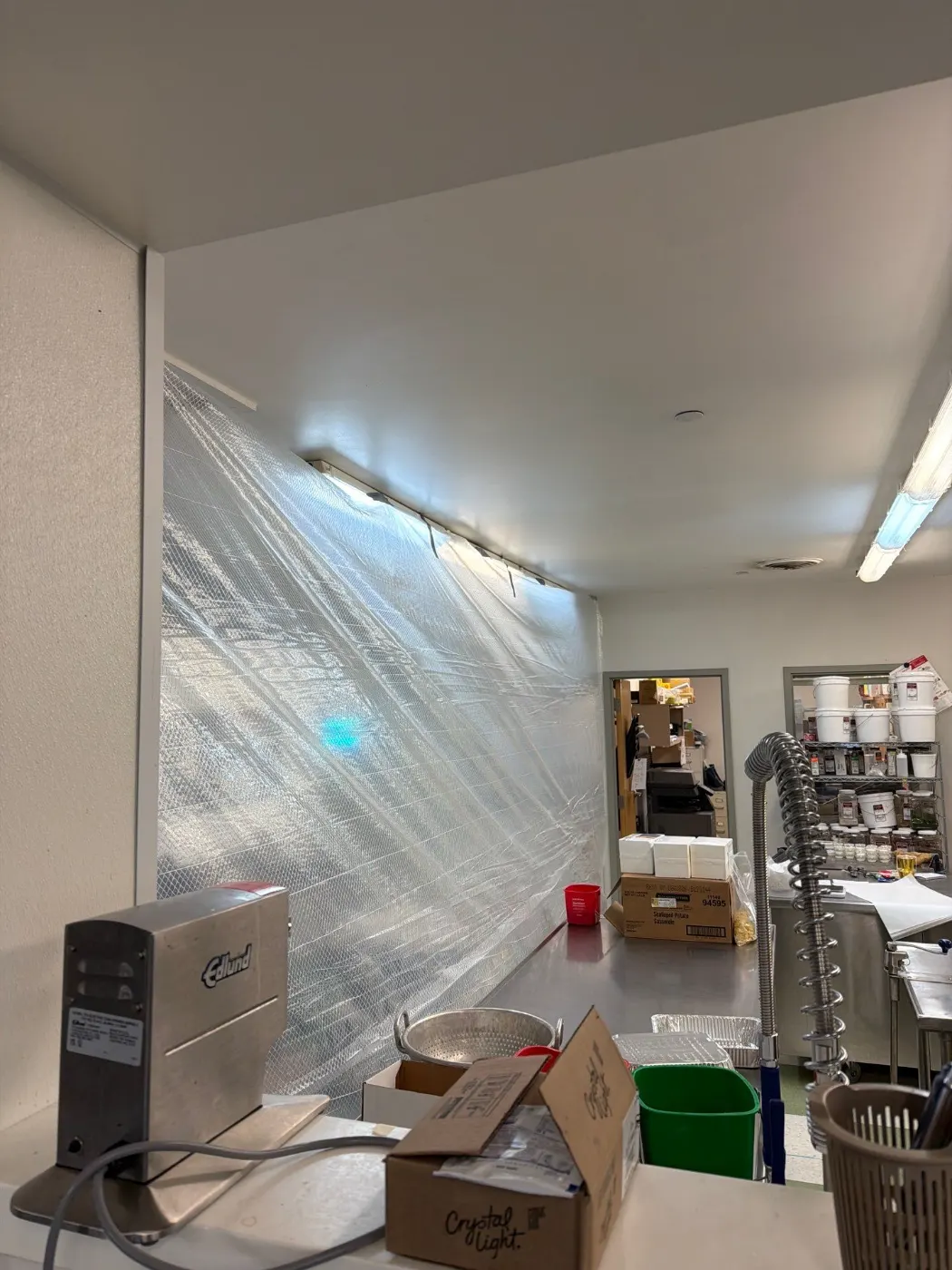 Large-scale water extraction in Stonegate business space
